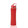 Garrafa Térmica 750ml com canudo e chaveiro
