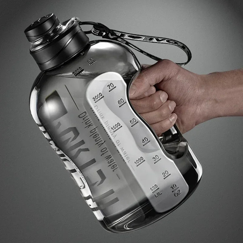Garrafa de Água Fitness 1,7 L e 2,7 L